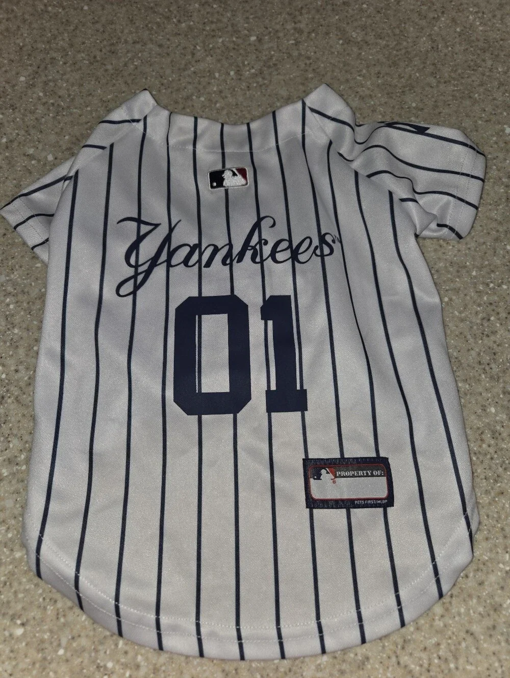 New York Yankees MLB Dog Jersey Size Medium